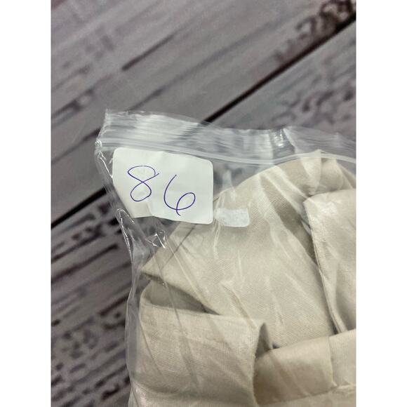 Focus 2000 Trench Pea Coat Womens 10 Belted Lined Linen Blend Mid Length - Picture 10 of 11